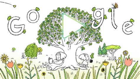 Earth Day 2021 Doodle .